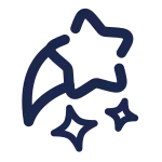 Star Fall SVG Icon